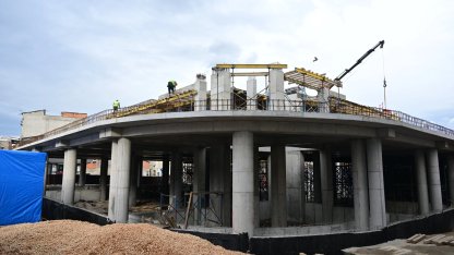 Bursa Yavuzselim Kapalı Pazar Alanı'nda çalışmalar sürüyor