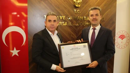 Bursa'da 7 tarımsal örgüte 'Birinci Derece' belge