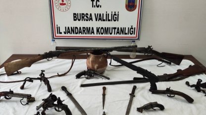 Bursa'da "Anadolu Mirası" operasyonu! Çok sayıda tarihi eser ele geçirildi