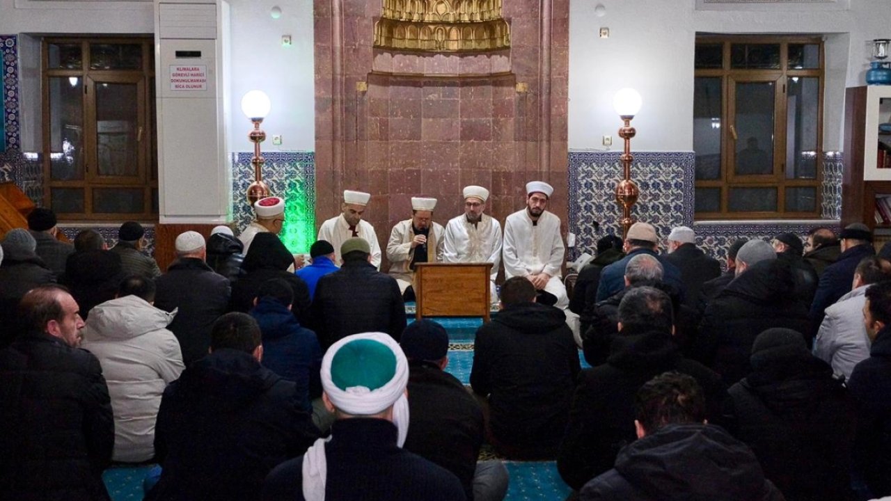 Bursa'da yılın ilk sabah namazında buluştular