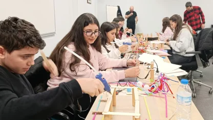 Bursalı öğrenciler eğlenerek yerinde öğrendi