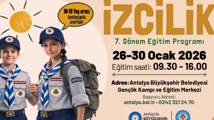 Büyükşehir’in 7. dönem izcilik eğitimleri başlıyor