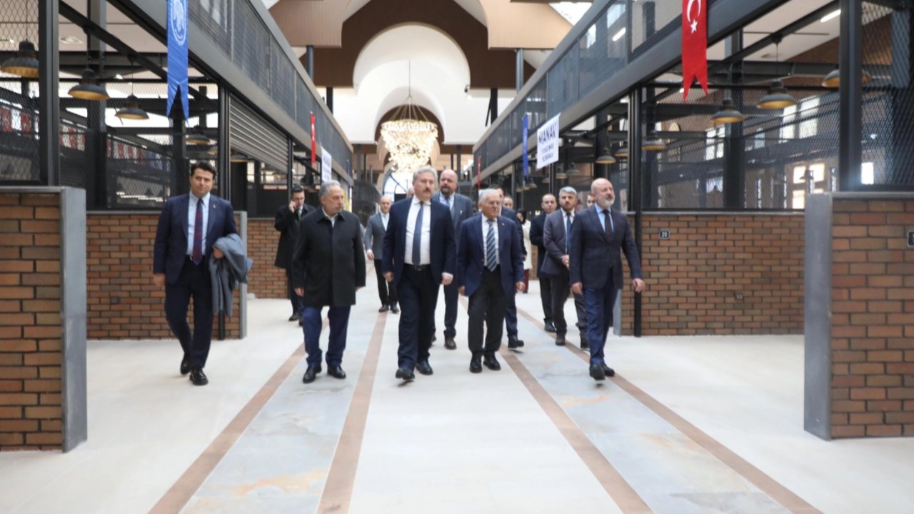 Çarşı Melikgazi'ye başkanlardan ziyaret