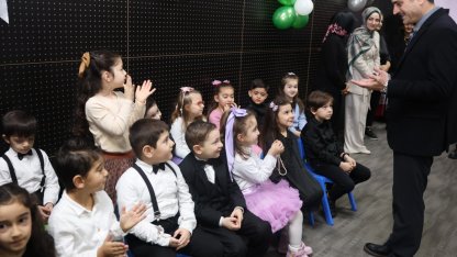 Çayırova'da çocuk kulüplerinde karne coşkusu