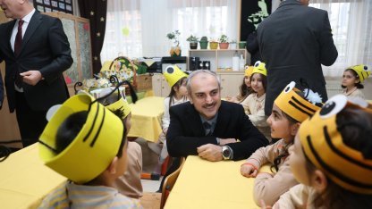 Çayırovalı öğrenciler karne heyecanı yaşadı