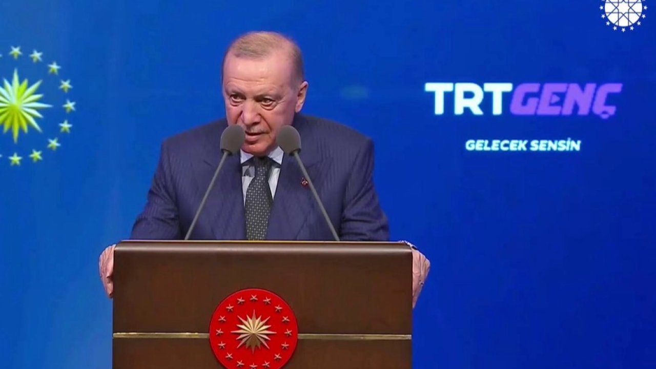 Cumhurbaşkanı Erdoğan TRT'nin 'Genç' kanalını açtı