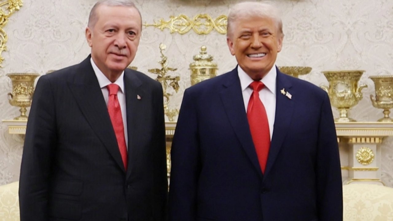 Cumhurbaşkanı Erdoğan, Trump'la görüştü