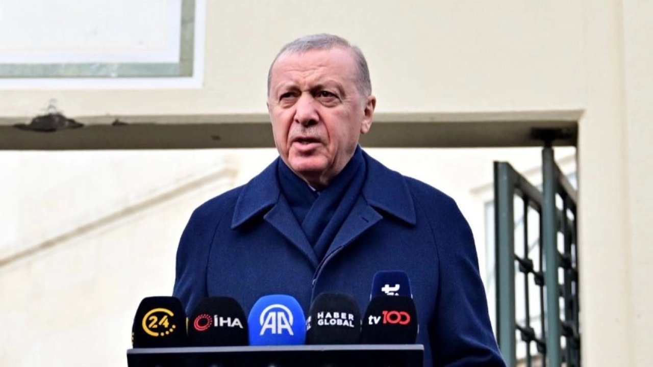 Cumhurbaşkanı Erdoğan'dan Filistin ve Netanyahu'ya sert tepki