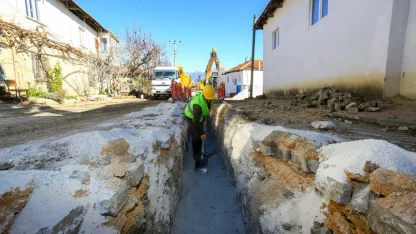 Denizli’de içme suyu hatları yenileniyor