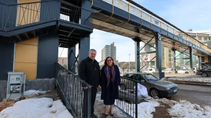 Gaziantep'te Abdülhadi Çelik Üst Geçidi hizmete girdi