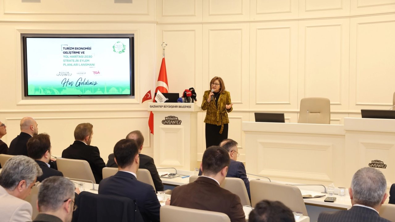 Gaziantep’te Turizmin Yol Haritası 2030 tanıtıldı