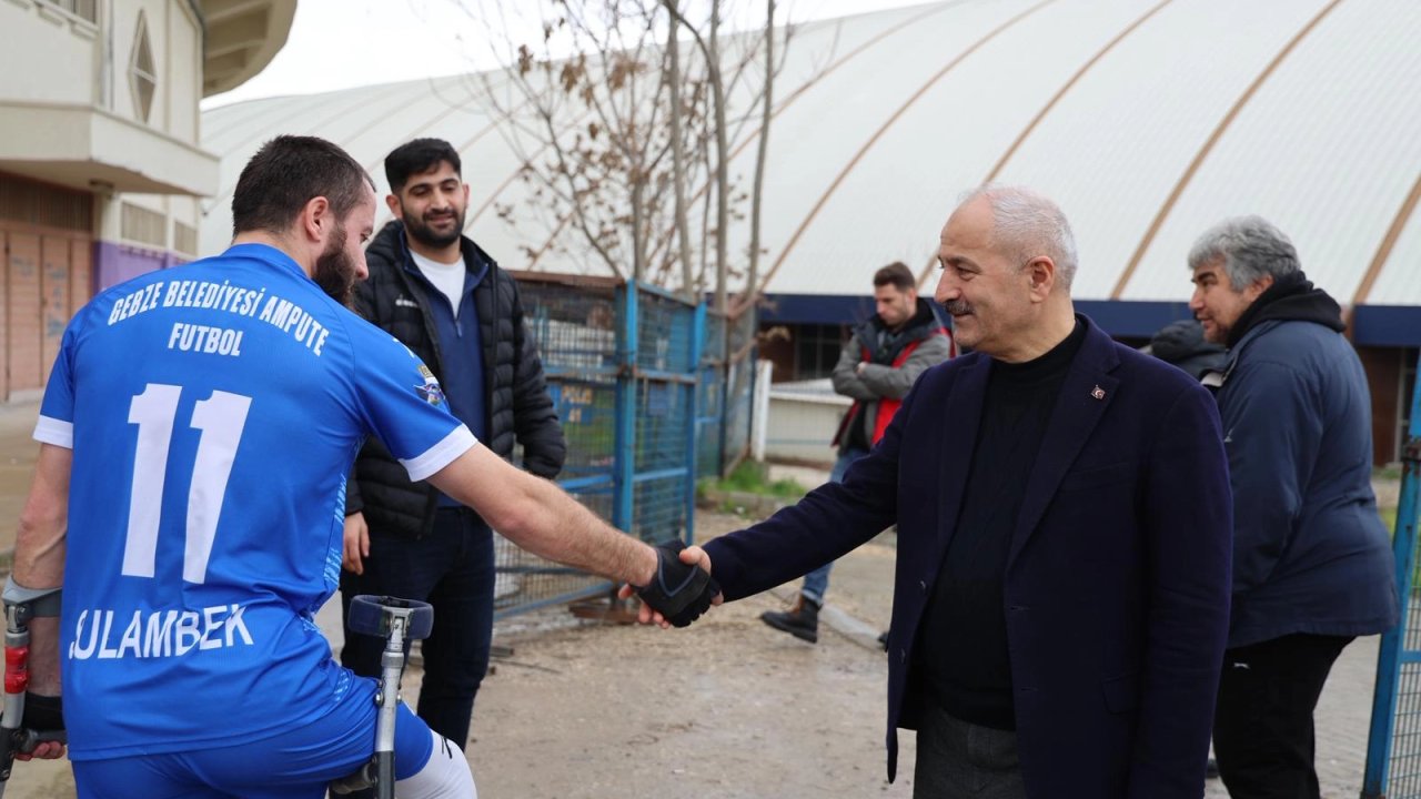 Gebze Ampute Futbol’dan bir galibiyet daha
