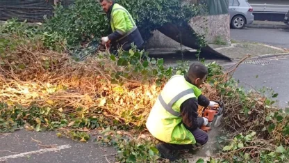 İstanbul Bakırköy fırtına ve yağışa karşı teyakkuzda!