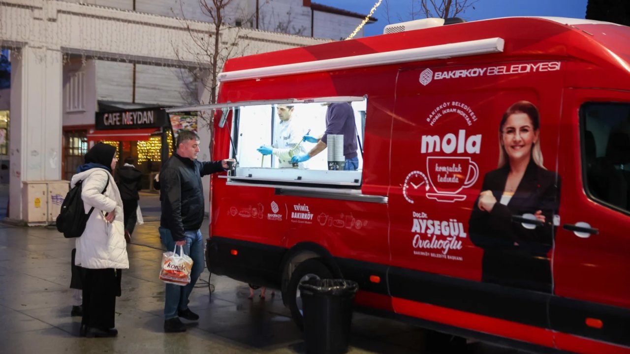 İstanbul Bakırköy'de sıcak mola!