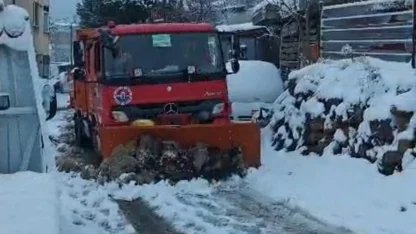 İstanbul Maltepe Belediyesi kar yağışına karşı teyakkuzda