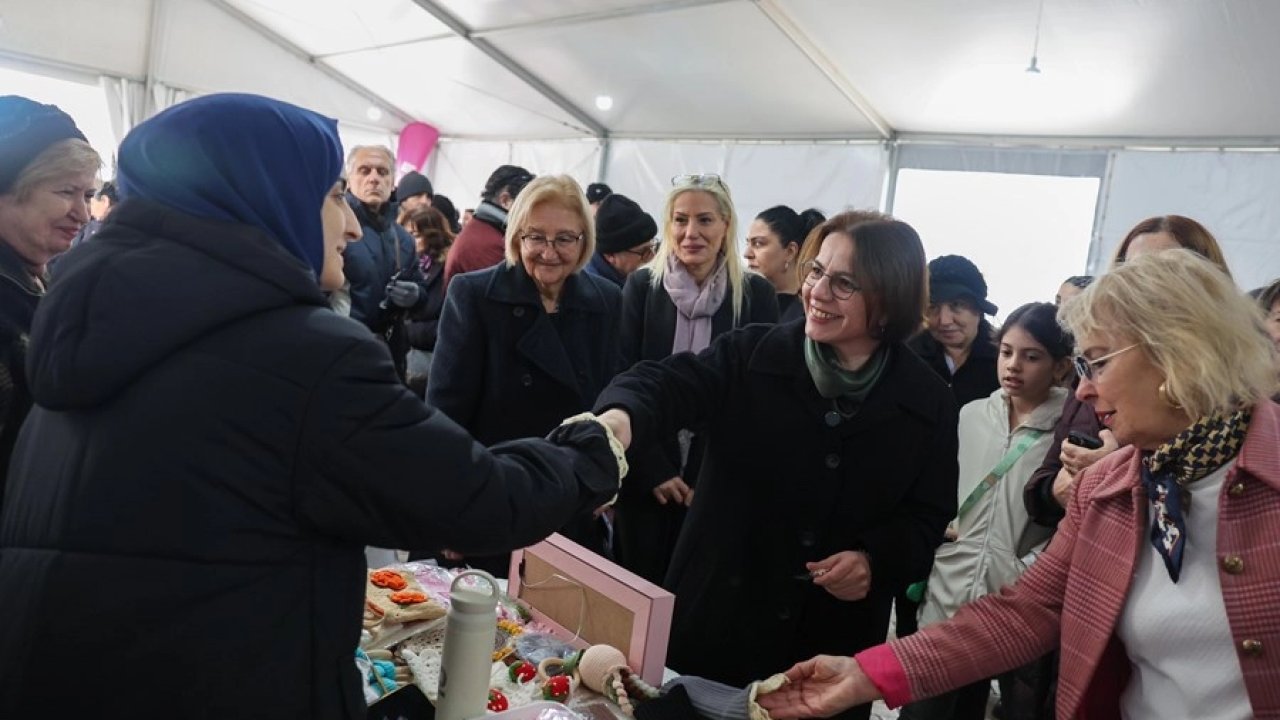 İstanbul Maltepe'de 'Kadın El Emeği Pazarı’ açıldı