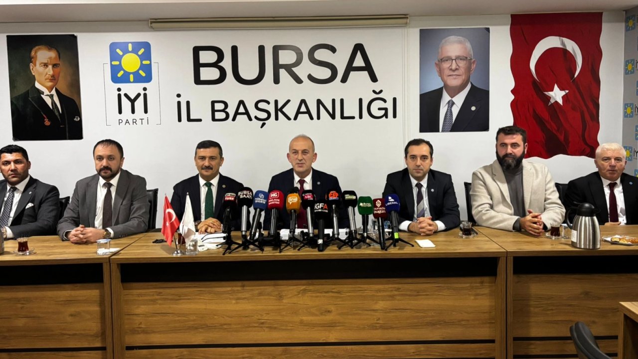 İYİ Parti Bursa: Bursa yönetilemiyor!