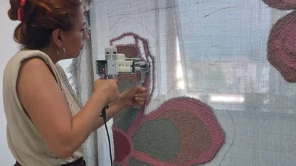 İZGİM Tufting Atölyesi yeni kadın girişimcileri yetiştiriyor