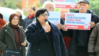 İzmir Karabağlar'da emeklilerden güçlü mesaj