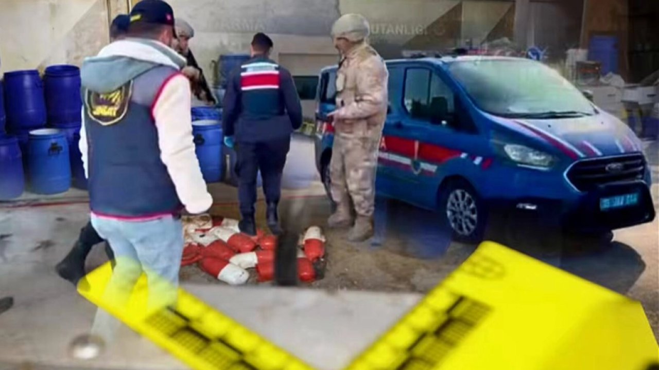 İzmir’de dev uyuşturucu darbesi! 5,5 milyon haplık hammadde ele geçirildi