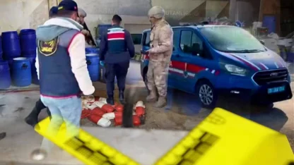 İzmir’de dev uyuşturucu darbesi! 5,5 milyon haplık hammadde ele geçirildi