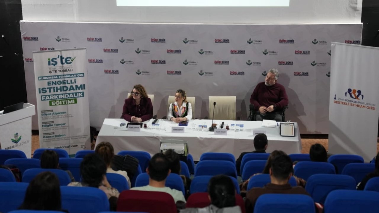 İzmir'de engeller masada kaldı, istihdam konuştu