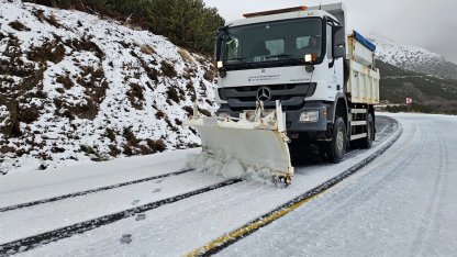 İzmir’in 6 ilçesinde karla mücadele
