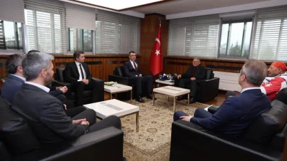 Kayseri Büyükşehir Dağcılık Federasyonu'nu ağırladı