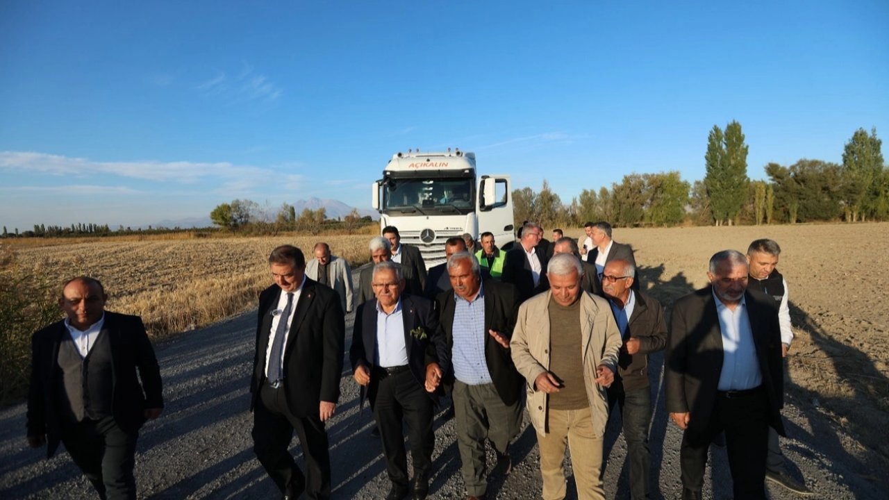 Kayseri Büyükşehir'den kırsala dev destek