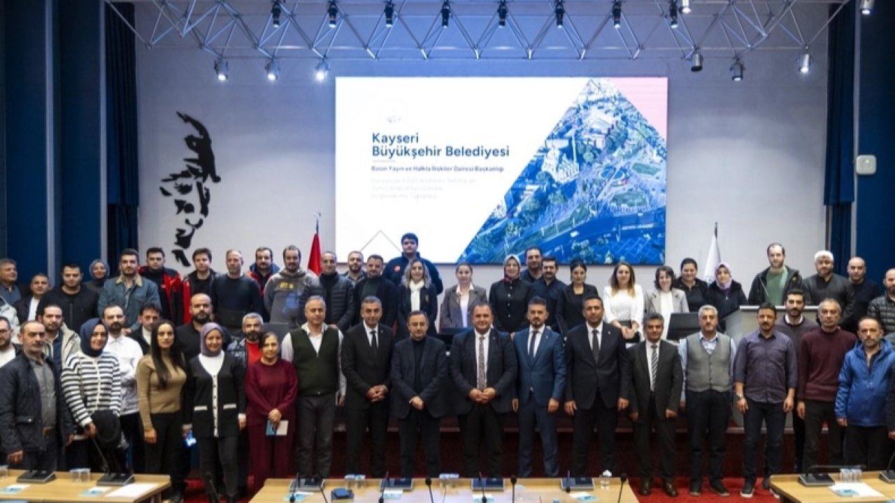 Kayseri Büyükşehir'den personeline eğitim yağmuru