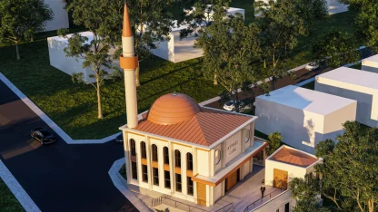 Kayseri Melikgazi'de Aynalı Cami'ye yeni makyaj