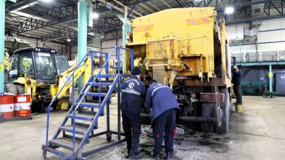 Kocaeli Büyükşehir atölyelerinden sahaya kesintisiz hizmet