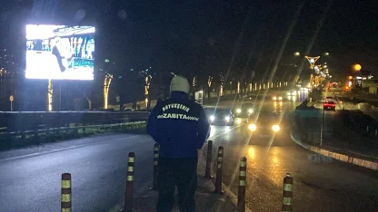 Kocaeli Büyükşehir ekipleri yeni yılda da nöbette