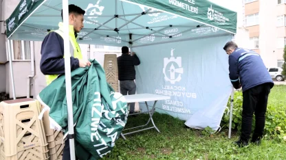 Kocaeli Büyükşehir'de taziye sürecinde de vatandaşın yanında