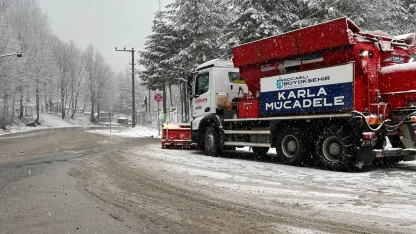 Kocaeli Büyükşehir’den kar teyakkuzu