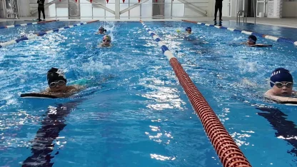 Kocaeli Çayırova’da yüzme havuzuna 20 bin kişi ilgi gösterdi