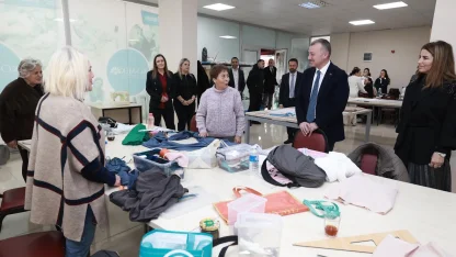 Kocaeli'de Başkan Büyükakın’dan KO-MEK’e ziyaret