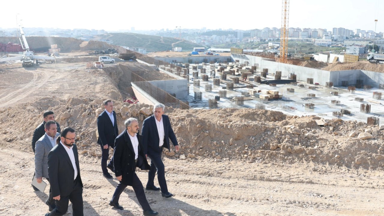 Kocaeli'de Çayırova Devlet Hastanesi’nde çalışmalar tüm hızıyla sürüyor