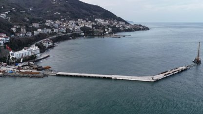 Kocaeli'de zorlu kış şartlarında saniyelerle yarışıldı