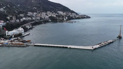 Kocaeli'de zorlu kış şartlarında saniyelerle yarışıldı