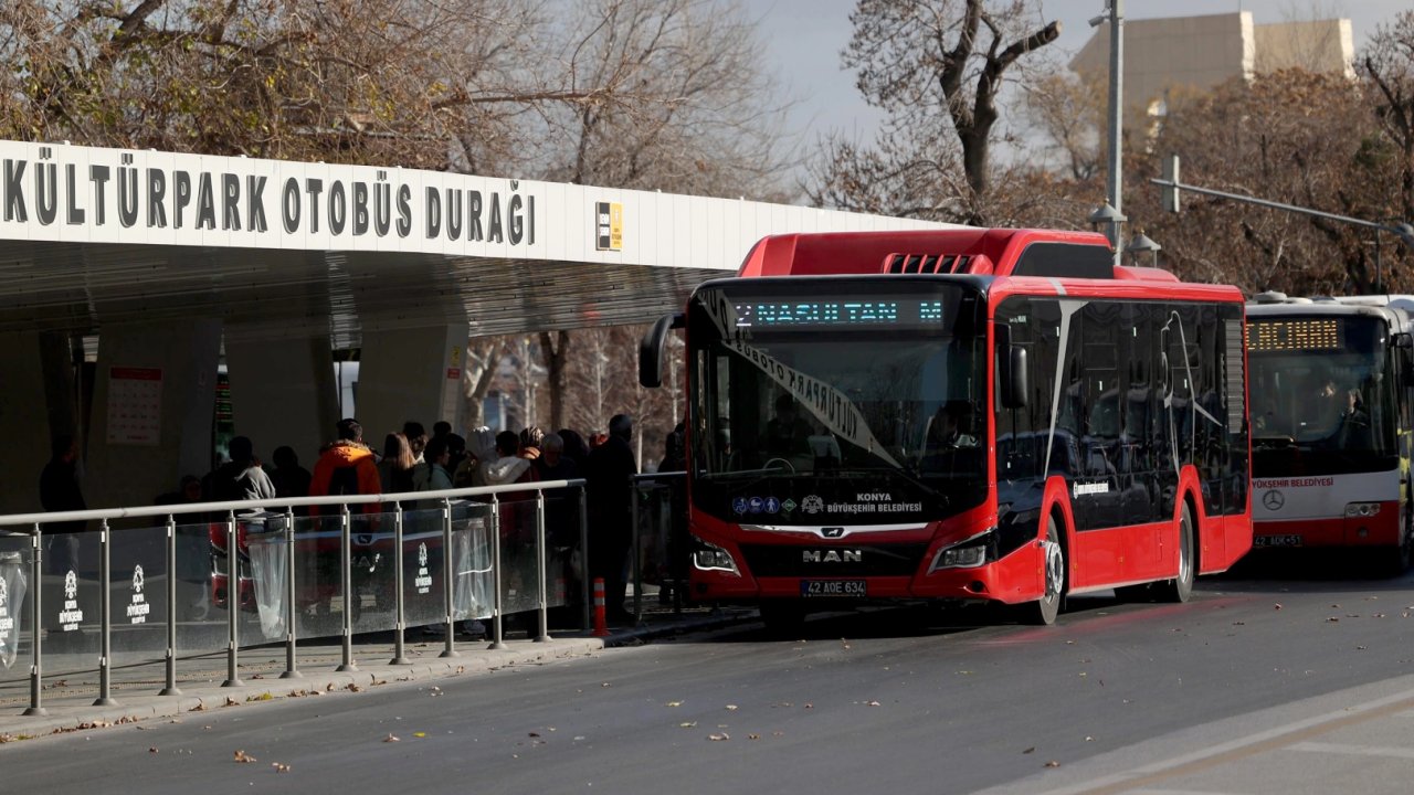 Konya bir yılda 117 milyon yolcuya hizmet verdi