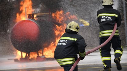 Konya İtfaiyesi 15 bini aşkın olaya müdahale etti