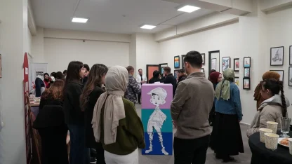 Konya'da Lise Medeniyet Akademileri’nde dönem sonu sergisi