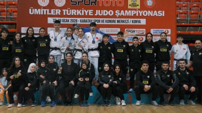 Konya’nın judocuları Türkiye ikinciliğini kazandı