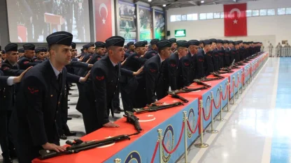 Kütahya’da 50. dönem uzman erbaş adayları yemin etti