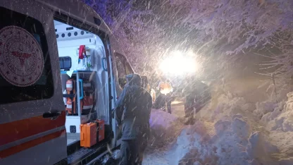 Malatya’da karda mahsur kalanlar kurtarıldı