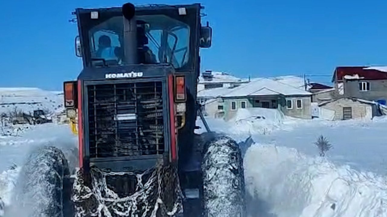 Malatya’da karla mücadele seferberliği​​​​​​​