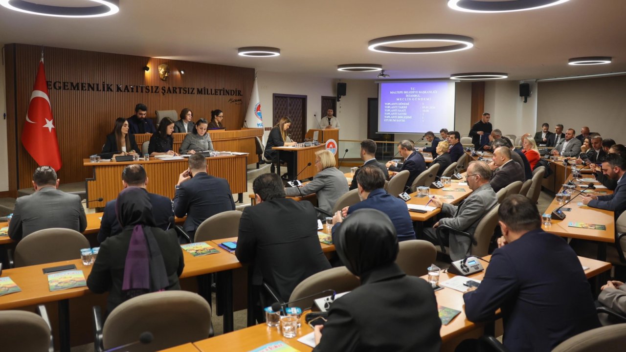 Maltepe Belediye Meclisi yıla başladı