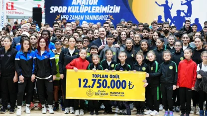 Manisa Büyükşehir’den amatör spora rekor destek