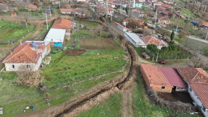 Manisa Kırkağaç'ta 85 yıllık altyapı çilesi sona eriyor